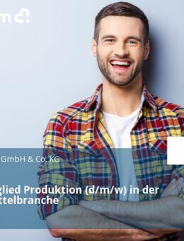 Teammitglied Produktion (d/m/w) in der Lebensmittelbranche - Braak