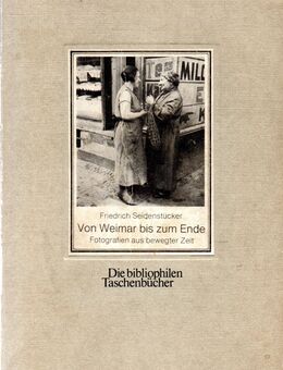 Fotobuch: Von Weimar bis zum Ende - Frankfurt (Main)