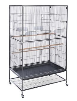 TIAKI Vogelkäfig Grand Espace - L 90 x B 58,4 x H 152,4 cm