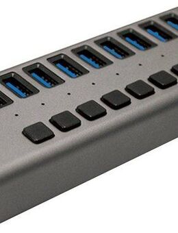 I-TEC USB 3.0 Charging HUB 10 port + Power Adapter 48 W USB-Ladegerät
