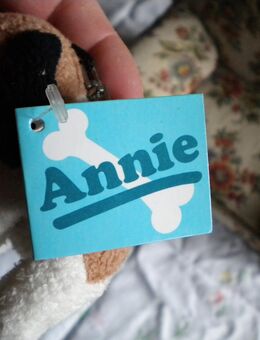 Annie-Plüsch-Hund,ca. 9 cm - Linnich
