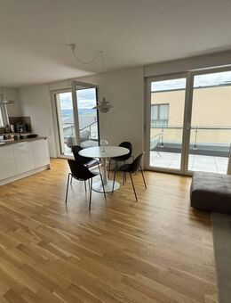 Penthouse 96,9 m² mit Dachterrasse & Weitblick, Aufzug in Whg., EBK/Kochinsel, Garage+Stellplatz - Budenheim