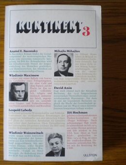 Kontinent 3,Ullstein Verlag,1975 - Linnich