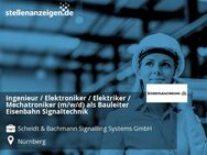 Ingenieur / Elektroniker / Elektriker / Mechatroniker (m/w/d) als Bauleiter Eisenbahn Signaltechnik - Nürnberg