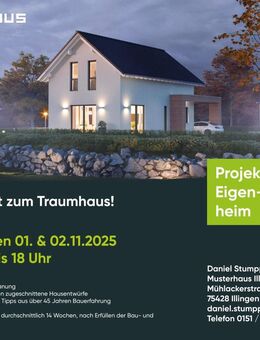 Bauen Sie Ihr Traumhaus auf sonnigem Grundstück in Häfnerhaslach - Sachsenheim