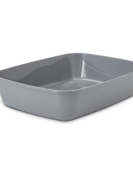 Savic Katzentoilette Iriz ohne Rand, 50 cm - grau