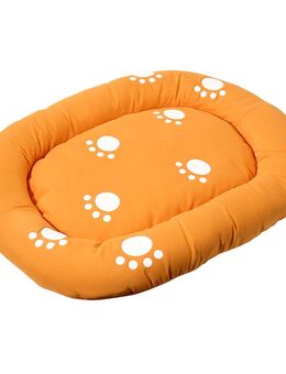 Kuschelkissen orange - L 45 x B 35 cm