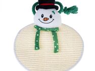 TIAKI Sisal-Kratzmatte Schneemann - L 35 x B 25 x H 4 cm