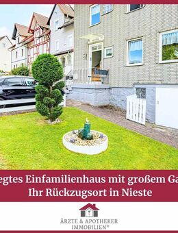 Ihr neues Zuhause in Nieste - charmantes Haus mit Gartenparadies und Option für weitere Bebauung - Nieste