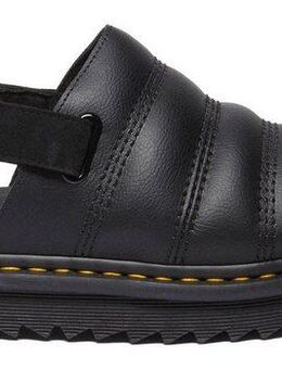 DR. MARTENS Zebrilus Plateausandale, Plateausandale, Riemchensandale mit gesteppter Bandage