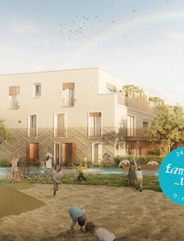 Familienidyll mit Weitblick: 3 Zimmer, Westterrasse & Privatgarten. - Garching (München)