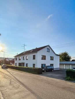 Hasenweiler: Ab auf's Land, vermietete 3,5-Zimmer-Wohnung im Grünen mit eigenem Garten - Horgenzell
