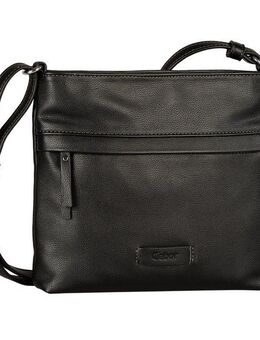 Gabor Umhängetasche Faye, aus fein genarbtem Lederimitat im geradlinigen Stil mit sechs Fächern