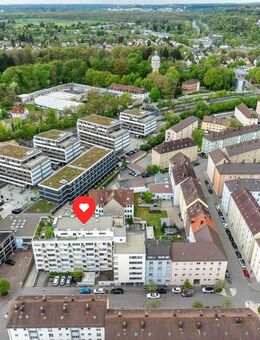 1-ZIMMER-APARTMENT MITTEN IN NEU-ULM MIT BALKON UND TIEFGARAGENSTELLPLATZ - Neu Ulm