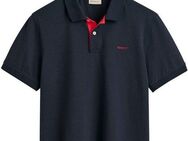 Gant Poloshirt REG CONTRAST PIQUE SS RUGGER mit kontrastfarbenen Einsätzen