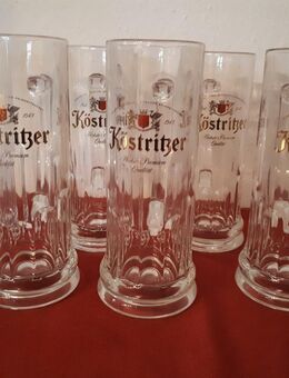 6 Köstritzer Biergläser * Bier Humpen * Bierkrug * 0,4 l - Weimar