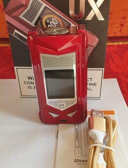 Snowwolf Mfeng UX.Rot/ Silber FP.50€. Neuwertig nur angetestet . Akkuträger, E-Zigarette, Vape, Dampfer. - Bühl