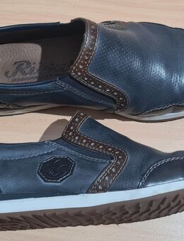 Halbschuh / Slipper - rieker - Gr. 40 - 1 x getragen - Petersberg (Hessen)