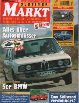oldtimer markt Heft 12 2002 BMW 5er - Spraitbach