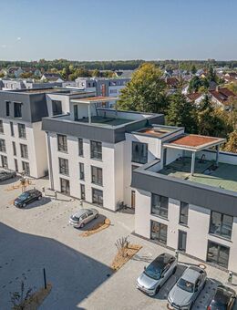 Erstbezug! Exklusive 4-Zimmer-Erdgeschosswohnung mit Gartenanteil und 2 Stellplätzen in Weingarten - Weingarten (Baden)