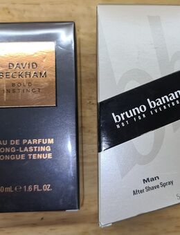 2x PARFUM DAVID BECKHAM + BRUNO BANANI 50 ml NEU OVP - Cottbus