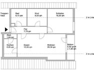 Renovierte 3-Zimmer DG-Wohnung in NES/Brend - Bad Neustadt (Saale)