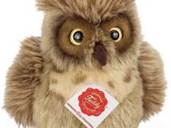 Teddy Hermann® Kuscheltier Eule graubraun, 17 cm, zum Teil aus recyceltem Material