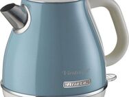 Ariete Wasserkocher 2868BL Vintage blau, 1 l, 1630 W