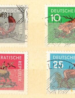 DDR Briefmarken Wildtiere (424) - Hamburg