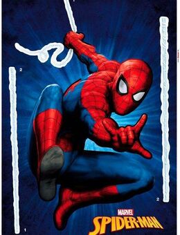 Komar Wandtattoo Spider-Man - Größe 50 x 70 cm (3 St), Künstler: Marvel, selbstklebend, Wandsticker, Kinderzimmer