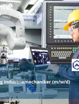Ausbildung Industriemechaniker (m/w/d) 2026 - Scheßlitz