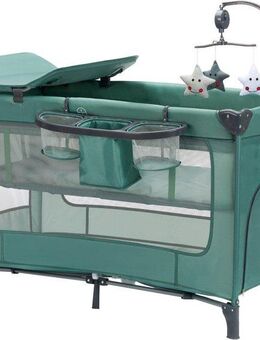 Fillikid Baby-Reisebett Capri, mit 2 Rollen, Inkl. Transporttasche