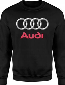 Herren Baumwoll-Sweatshirt für Audi-Fans – Mit hochwertigem Siebdruck Design 832 - Ingolstadt