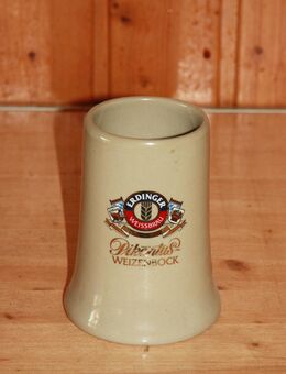 Erdinger Weissbier Pikantus Weizenbock Bierkrug Steingut Steinzeug Keramik 0,5L alt neuwertig Sahm - Borken