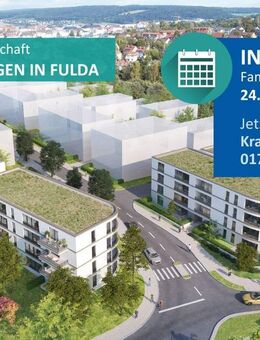 Private Wohngenossenschaft: 2-Zi. Wohnung im EG mit ca. 55 m² (WBS GE erforderlich!!!) - Fulda