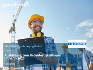 Ausbildung zum Betonfertigteilbauer (m/w/d) 2025 - Leipzig