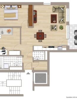 NIBELUNGENPLATZ - TAGESLICHTBAD - HELLE 3-ZIMMERWOHNUNG - BALKON - TG - Baujahr 2018 - Nürnberg