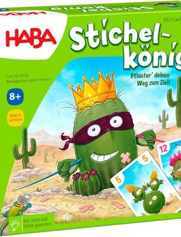 Haba Spiel Stichelkönig, Familienspiel, Made in Germany