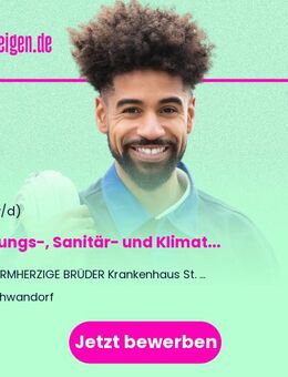 Heizungs-, Sanitär- und Klimatechniker (m/w/d) - Schwandorf