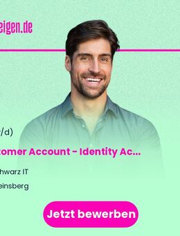 (Junior) Customer Account - Identity Access Management (m/w/d) - Weinsberg