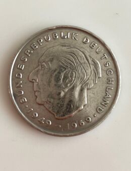 2 Deutsche Mark DM Theodor Heuss D 1972 - Zwickau