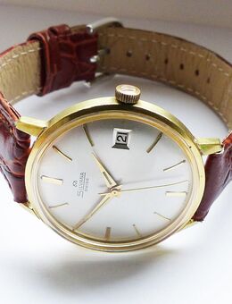 Schöne seltene Silvana Swiss Calendar Herren Vintage Armbanduhr - Kamp-Lintfort