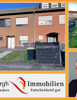 teilsaniertes Reihenmittelhaus mit Garten und Garage - Nörvenich