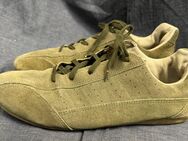 Vintage Wildleder Sneaker Army OlivGrün Herren Sport Schuh Gr 46 - Köln