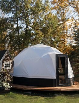 Glamping Kuppel Zelt 10m² NEU nordisch Fichte - Rietberg