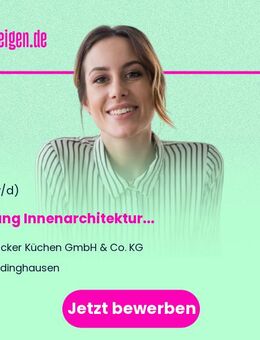 Leitung Innenarchitektur (m/w/d) - Rödinghausen