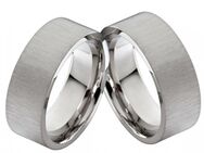 Unisex Partnerringe Freundschaftsringe aus Edelstahl mit Lasergravur H079 - Aholming
