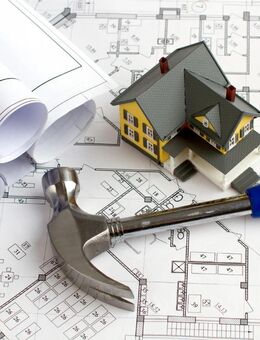 Rohbau eines modernen 6-Familienhauses mit Südhanglage und traumhaftem Ausblick - Forchtenberg