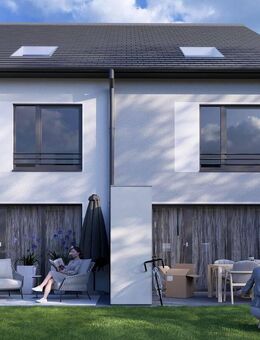 Am 3.9. Baufeldbesichtigung 15-16 Uhr Reihenendhaus mit Sonnenterrasse & Garten! 120m² in Magdeburg - Magdeburg