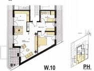 2-Zimmer-Penthouse-Wohnung mit Terrasse und Stellplatz Nähe Brose/Klinikum - Coburg Zentrum
